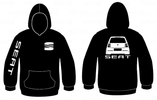 Sweatshirt com capuz para Seat Arosa