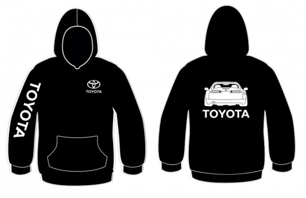 Sweatshirt com capuz para Toyota Supra