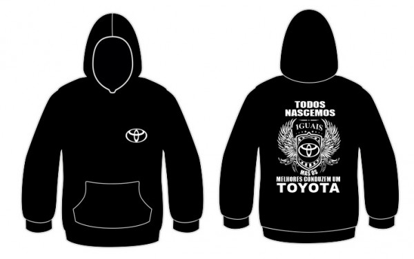 Sweatshirt com capuz Todos Nascemos (Toyota)