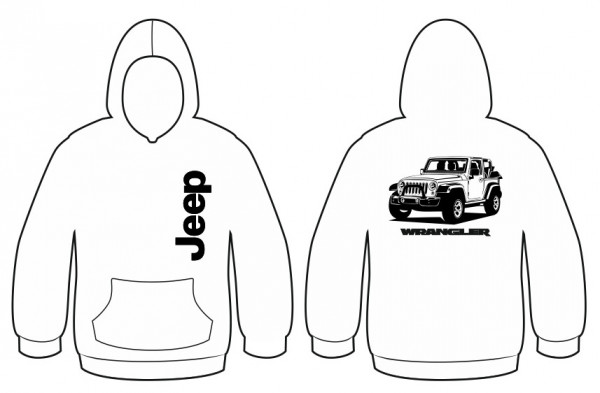 Sweatshirt para Jeep wrangler