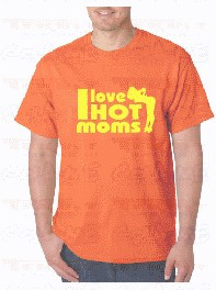 T-shirt - I love Hot Moms