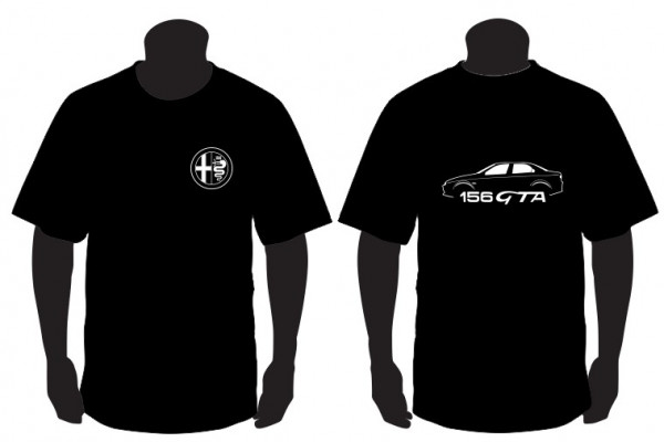 T-shirt para Alfa Romeo 156 GTA
