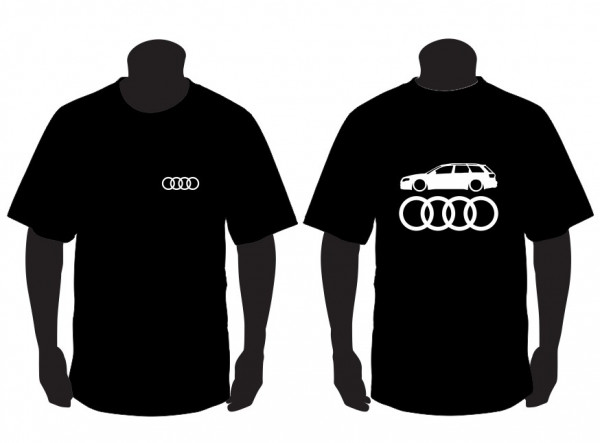 T-shirt para Audi A4 B7 Avant Lateral