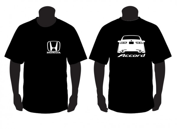 T-shirt para Honda Accord traseira