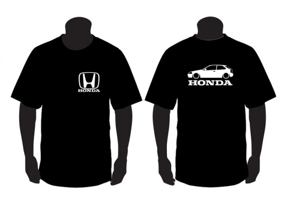 T-shirt para Honda Civic EK Lateral