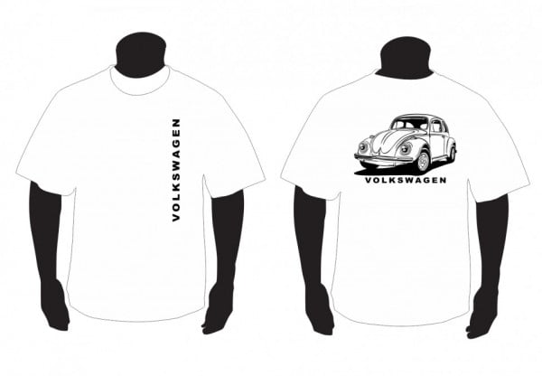 T-shirt para Volkswagens Carocha