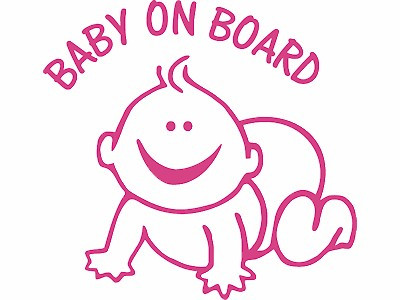 Autocolante - Baby on board