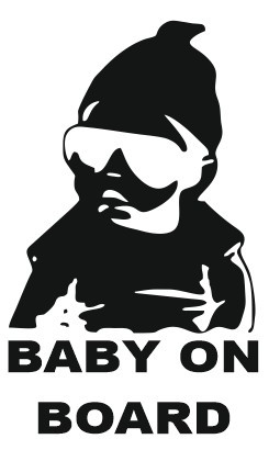Autocolante - BABY ON BOARD