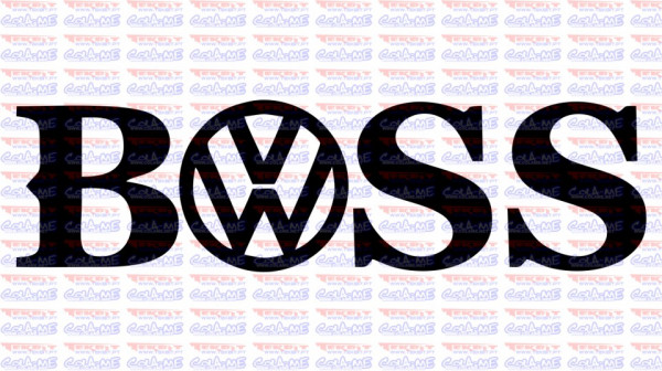 Autocolante - Boss VW