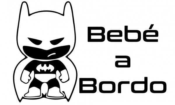 Pegatina bebé a bordo batman – Asyking