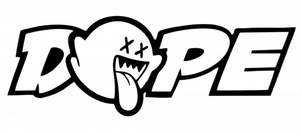 Autocolante com Dope Fantasma