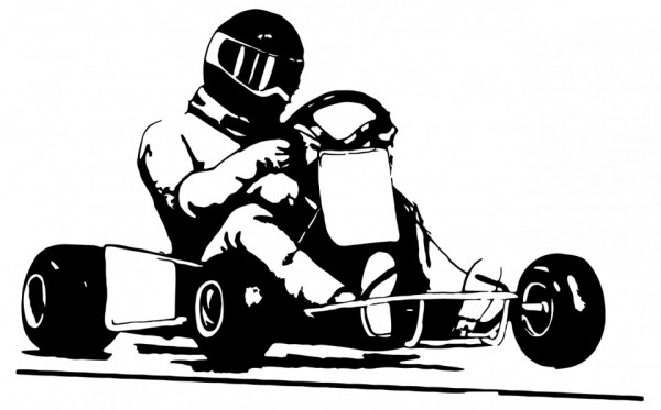 Autocolante Com Karting