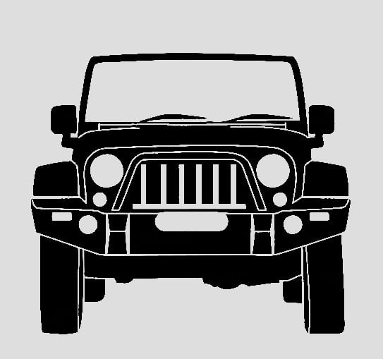 Autocolante para Jeep Wrangler