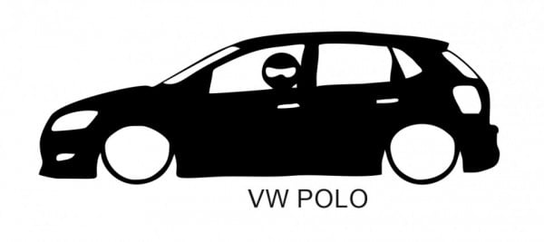 Autocolante para Polo Com Stig