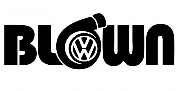 Autocolante para VW com Blown