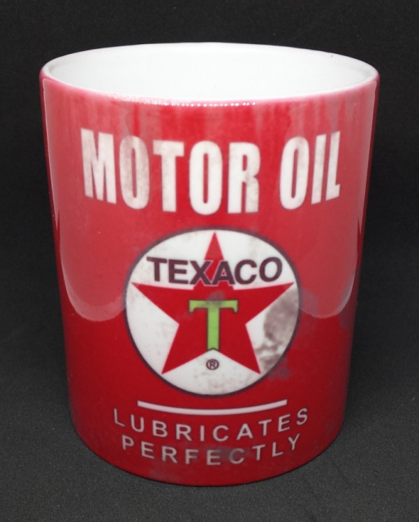 Caneca com Texaco Motor Oil