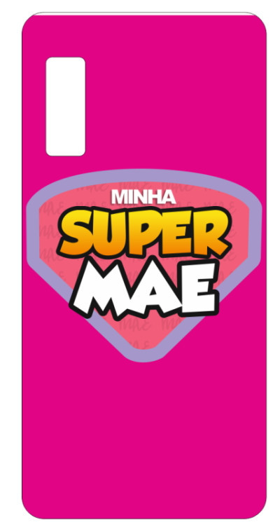 Capa de telemóvel com Minha Super Mãe