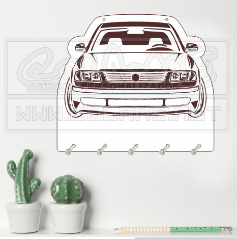 Chaveiro em MDF - VW Passat 3B