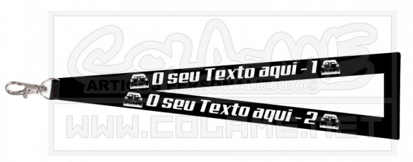 Fita Porta Chaves - VW Golf Mk4 - Traseira