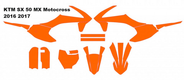 Honda CR 125 250 MX Motocross 2000 2001 Graphics Template