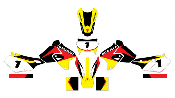 Kit Autocolantes Para Suzuki DRZ 400 02-07