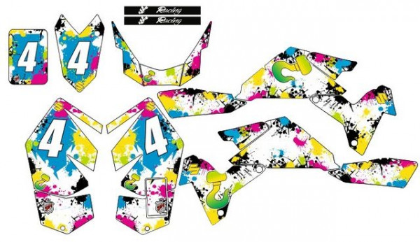 Kit Autocolantes Para Suzuki LTR 450