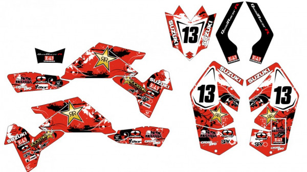 Kit Autocolantes Para Suzuki LTR 450
