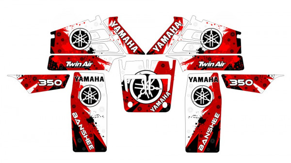 Kit Autocolantes Para Yamaha Banshee 350