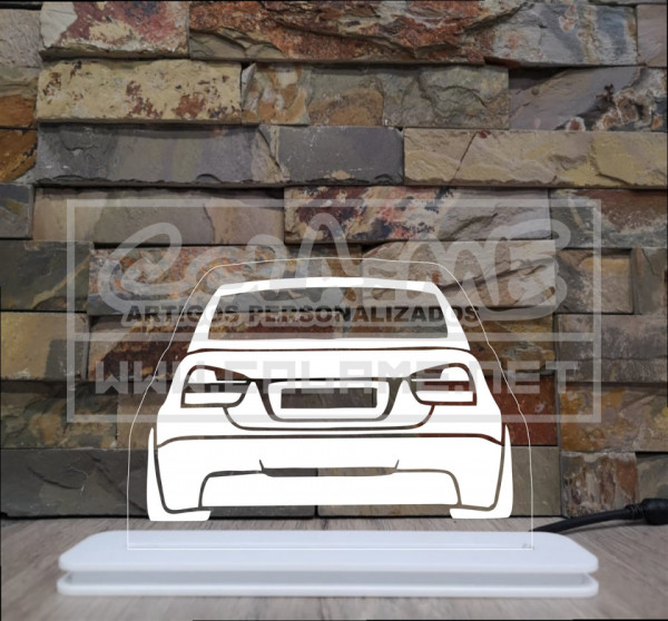 Moldura / Candeeiro com luz de presença - BM E90