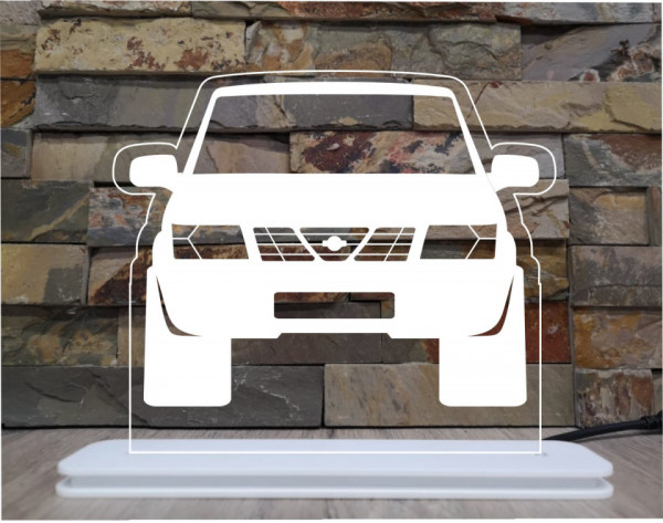 Moldura / Candeeiro com luz de presença - Nissan Patrol 120