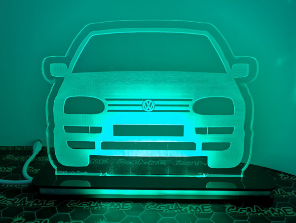 Moldura / Candeeiro com luz de presença - Volkswagen Golf III