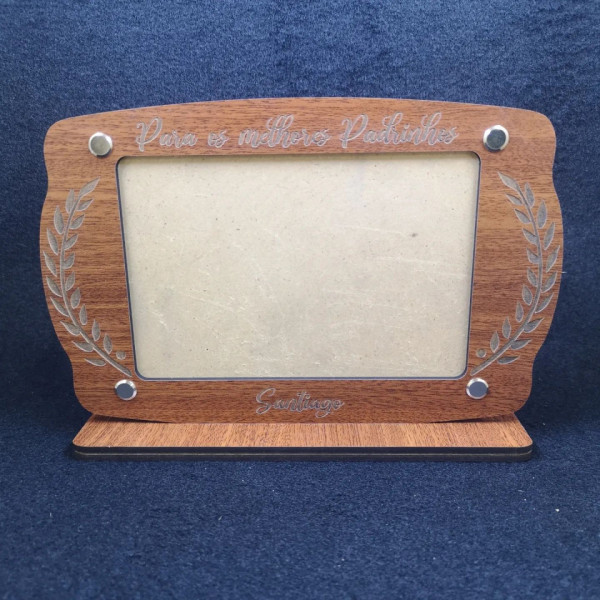 Moldura em MDF para foto 10x15cm