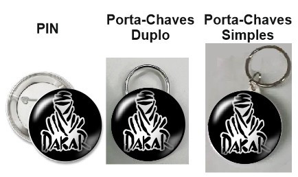 Pin / Porta Chaves - Dakar