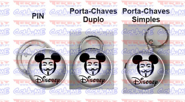 Pin / Porta Chaves - Disobey