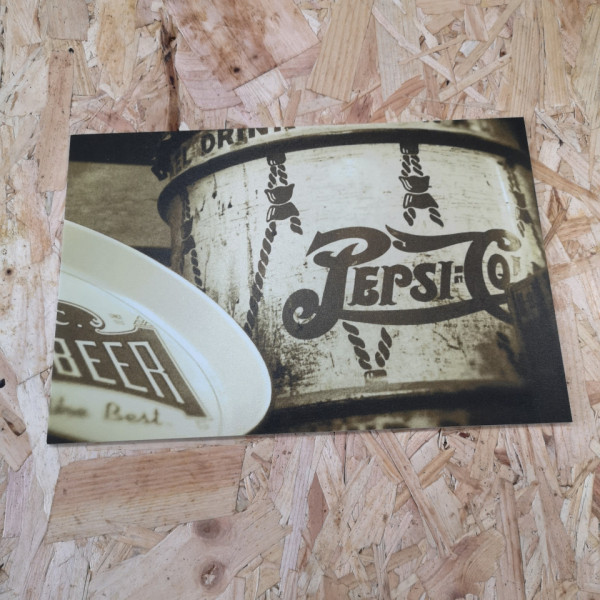 Placa Decorativa em PVC - Pepsi-cola