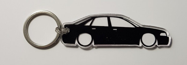 Porta Chaves de Acrílico com silhueta de Audi A4 B5