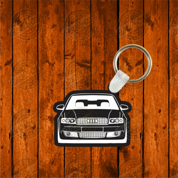 Porta chaves em acrílico preto - Aud. A4 B6 Sedan