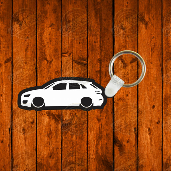 Porta chaves em acrílico preto - Audi A1 Sportback