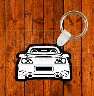 Porta chaves em acrílico preto - Honda S2000 Cabrio