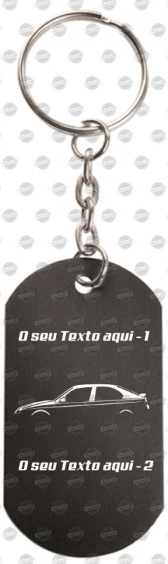 Porta Chaves em alumínio - Alfa R. 146
