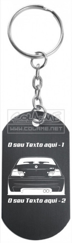 Porta Chaves em alumínio - BM E46