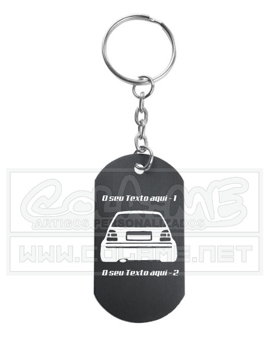 Porta Chaves em alumínio - VW Golf Mk3