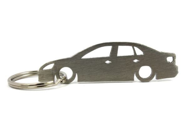 Porta Chaves em inox com silhueta com Volkswagen Jetta MK5