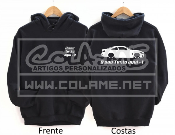 Sweatshirt com Capuz - BM F32 - Lateral
