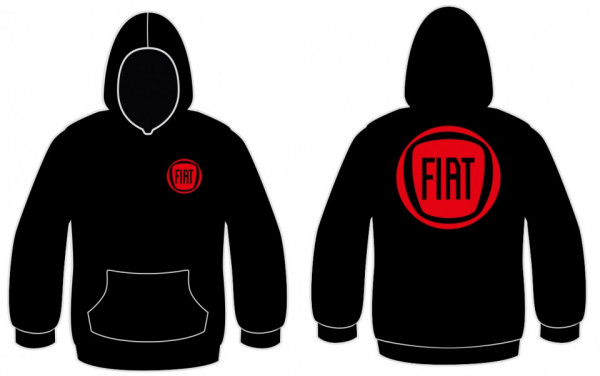 Sweatshirt com capuz para Fiat