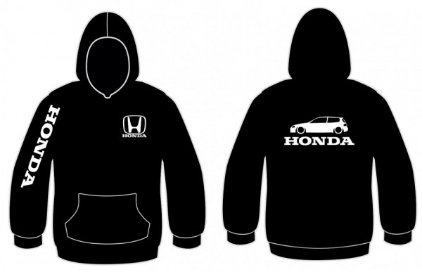 Sweatshirt com capuz para Honda Civic EG