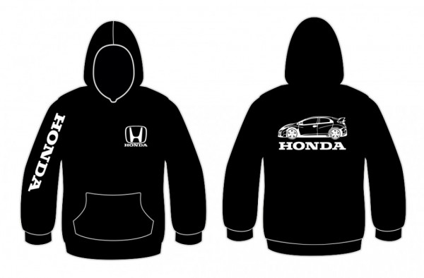 Sweatshirt com capuz para Honda Civic
