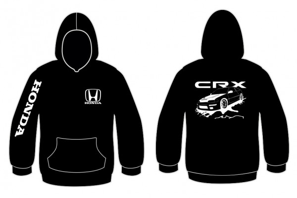Sweatshirt com capuz para Honda CRX