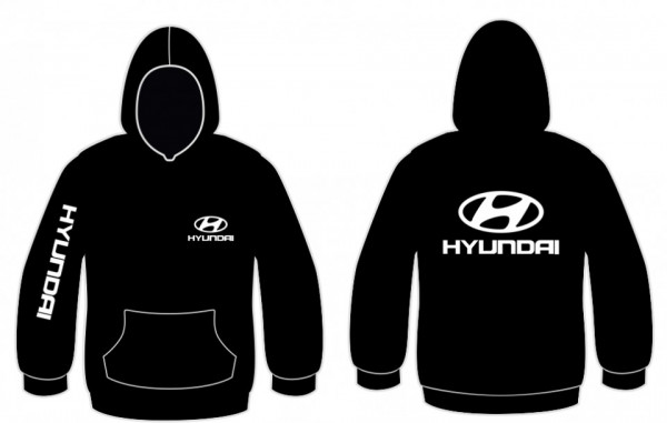 Sweatshirt com capuz para Hyundai