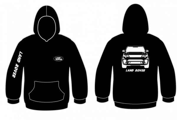 Sweatshirt com capuz para Land Rover